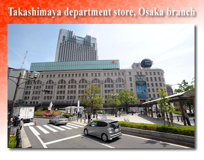 Takashimaya department store, Osaka branch