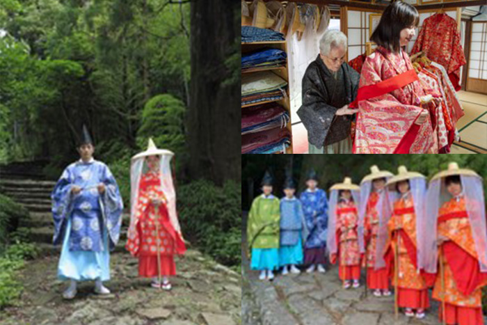 Nachikatsuura : The experienceof Heian period costumes